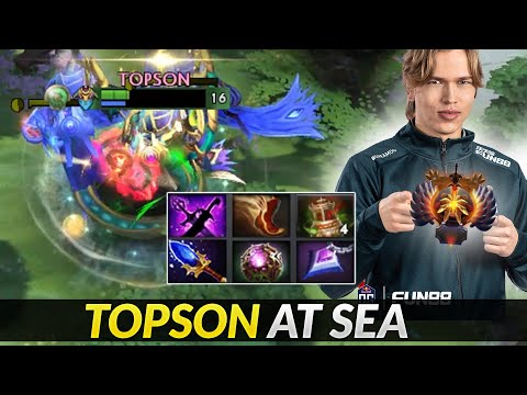 Topson Oracle Mid - Road to Top 1 at SEA server