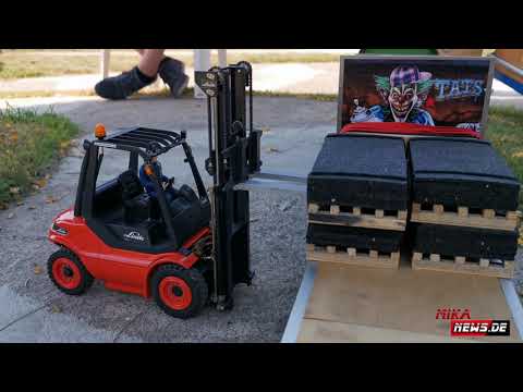 Linde Gabelstapler 1/14 by Lesu