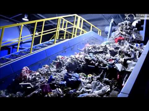 Municipal waste (MSW) sorting station in Latvia