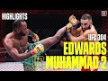Leon Edwards Vs Belal Muhammad 2 UFC 304 DAZN Highlights
