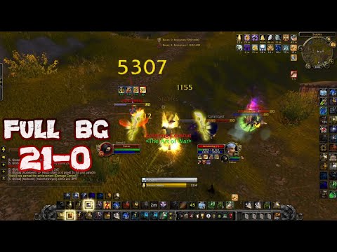 21-0 Full BG Ret Paladin (Top DMG) WotLK Solo PvP - Rakzo