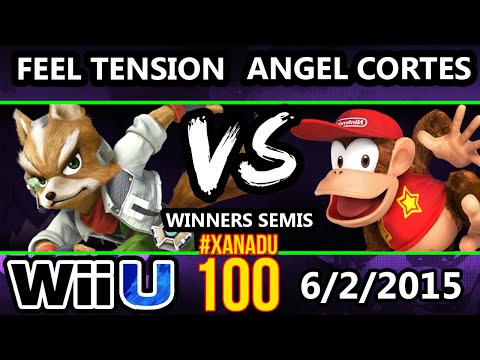 Xanadu 100 - HBA | Angel Cortez (Diddy) vs Feel Tension (Fox) - SSB4 WS - Smash Wii U - Smash 4