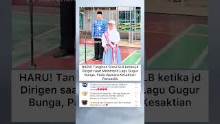 Download lagu HARU! Tangisan Siswi SLB ketika jd Dirigen saat Memimpin Lagu Gugur Bunga, Pada Upacara mp3