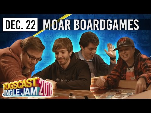 AN EVENING OF BOARDGAMES - YOGSCAST JINGLE JAM - 22nd December 2016