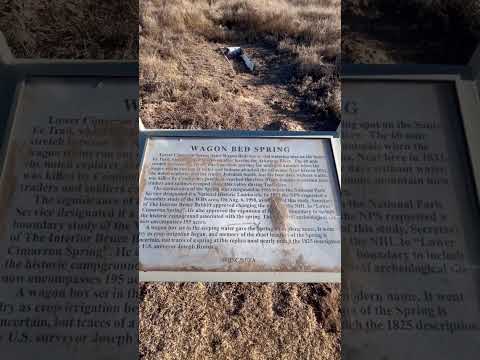 Wagon Bed Spring, Santa Fe Trail