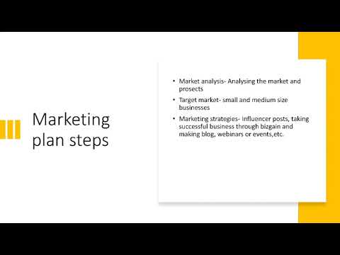Video presentation: Market Specialist for Bizgain