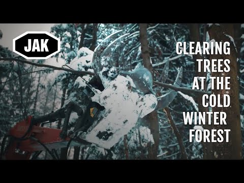 JAK-250B Tree Shear | High quality promo shoot at the cold winter forest | Jak.fi