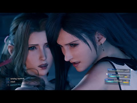 Tifa saving and protecting people for 6 minutes straight