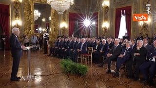 Mattarella: Rammarico per esclusione dell'Italia dai Mondiali