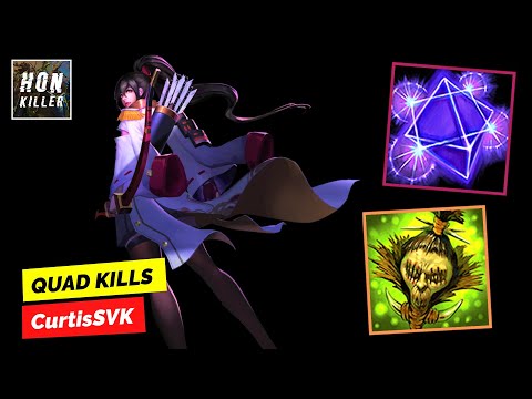 HoN Forsaken Archer GEOMETER'S BANE with SHRUNKEN HEAD