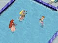 Cartoon Woman Tickled