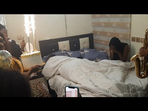 Surprise Birthday 🎷🎷🎷 And she cried 🎷🎷🎷 Watch complete Setup