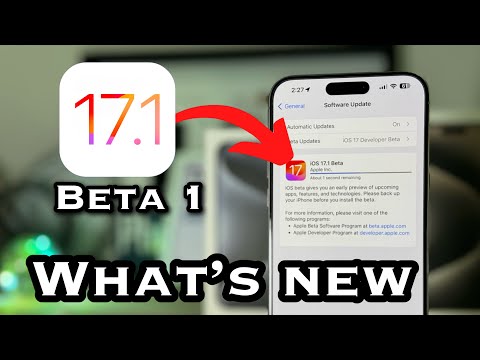 iOS 17.1 Beta 1 is Out | Here’s The latest |