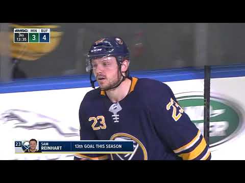 Sam Reinhart Goal vs Minnesota Wild (2/5/2019)