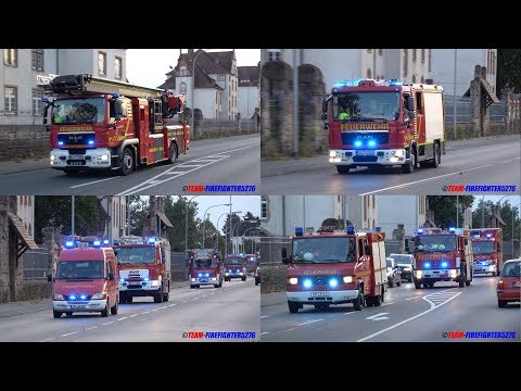 [Feuer mit Menschenleben in Gefahr] Einsatzübung der FF Babenhausen und Rodgau-Süd