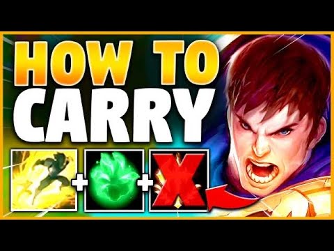 *NO TEAM NEEDED* SOLO CARRY EVERY GAME WITH GAREN IN SEASON 10 - League of Legends