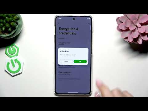 MOTOROLA Edge 70 – How to Clear Credentials