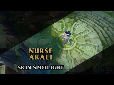 ► Nurse Akali ◀ League of Legends ▂ Skin Spotlight