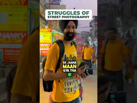 Struggles of Street Photography 😀 #streetphotography