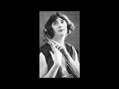 Daisy Kennedy (violin) - Lament (Sydney Rosenbloom) (1917)
