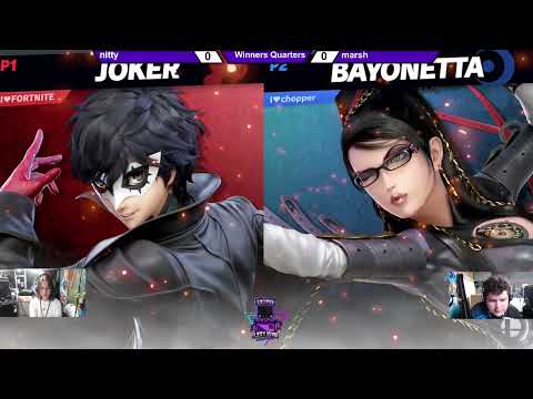 South Florida Arcadian Winners Round 3 - Marsh (Joker) Vs. Nitty (Bayonetta) SSBU ULTIMATE