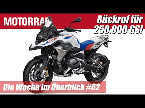Getriebeschäden: 250.000 BMW GS in die Werkstatt – MOTORRAD Die Woche im Überblick #62