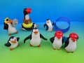 2014 PENGUINS OF MADAGASCAR SET OF 6 McDONALD S HAPPY MEAL MOVIE COLLECTION TOY S VIDEO REVIEW