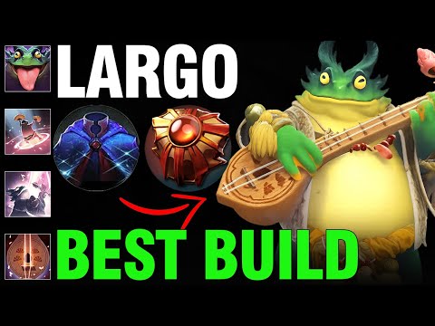 New IMBA Hero Largo Support Gameplay | Patch 7.40 Immortal