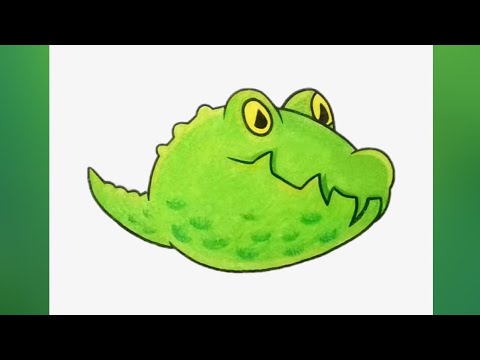 How to Draw Guacodile | Plants vs Zombies 2