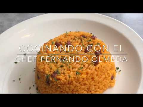 Puerto Rican-style rice and beans