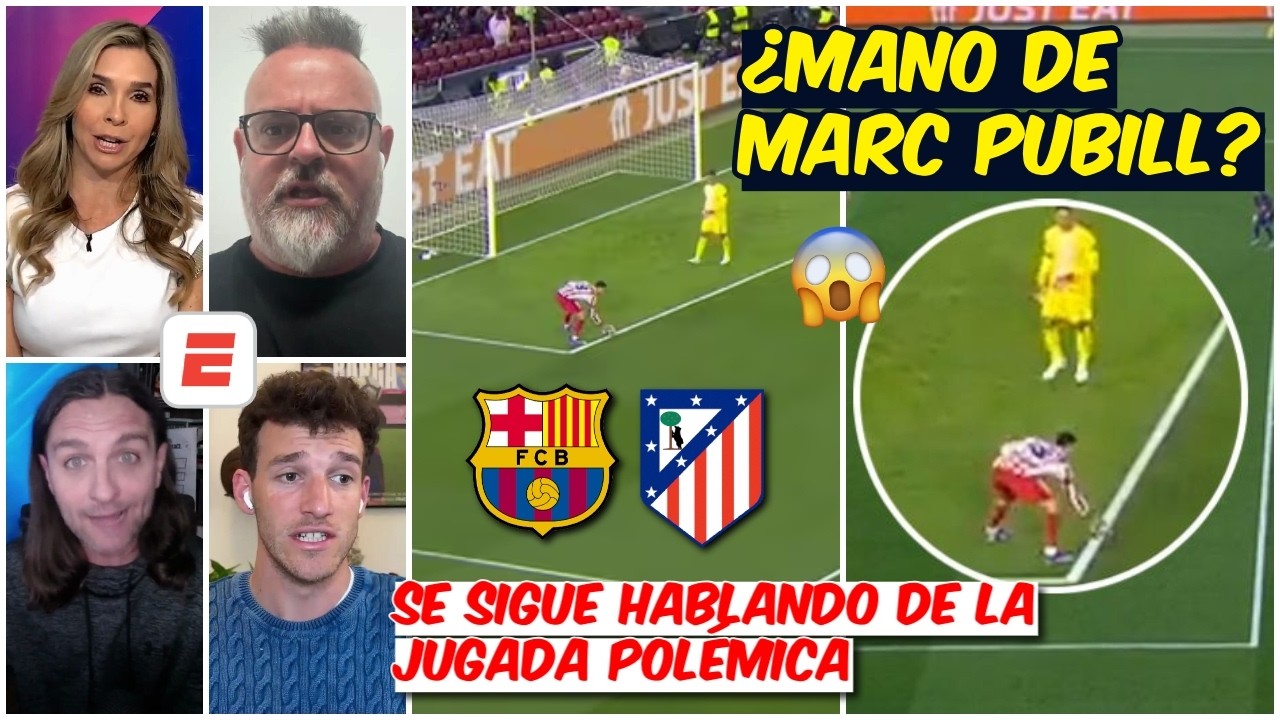 UN PENALTI COMO UNA CASA el que NO le dieron al BARCELONA en Champions, dice Moisés | Exclusivos