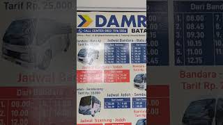 Download lagu Ongkos dan Jadwal bus DAMRI di Batam mp3