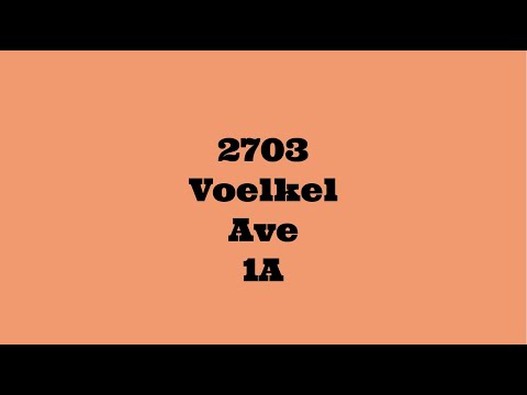 117 - 2703 Voelkel Avenue - Video 2 of 2