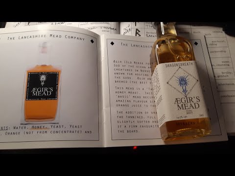 Aegir's mead tasting and review - Drink Of The God's