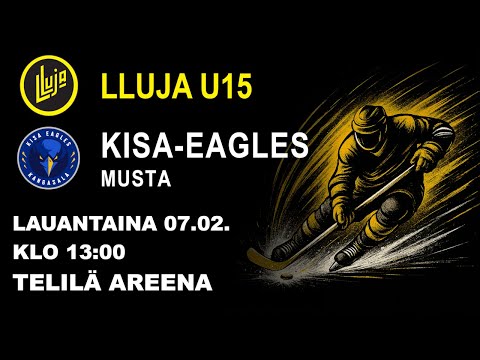 LLuja U15 - Kisa-Eagles Musta | U15 | Telilä Areena