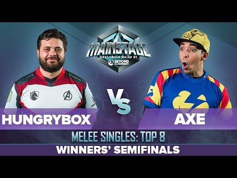 Hungrybox vs Axe - Winners' Semifinals: Melee Singles - Mainstage | Puff vs Pikachu