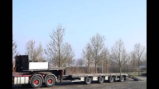 Semi-reboque baixa Istrail 4-AXLE SEMI-TRAILER | HYDR RAMPS | HYDR WIDENING | EXTENTION | Imagem 4 - Autoline