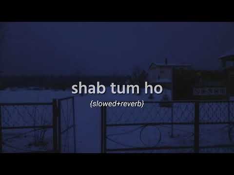 shab tum ho {slowed+reverb}
