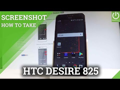HTC Desire 825 Take Screenshot / Capture Screen Method