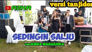 Download lagu SEDINGIN SALJU//versi TANJIDOR//Voc:RISNA||AZKA PROJECT||live Show CIBEBERA GUNASARI mp3