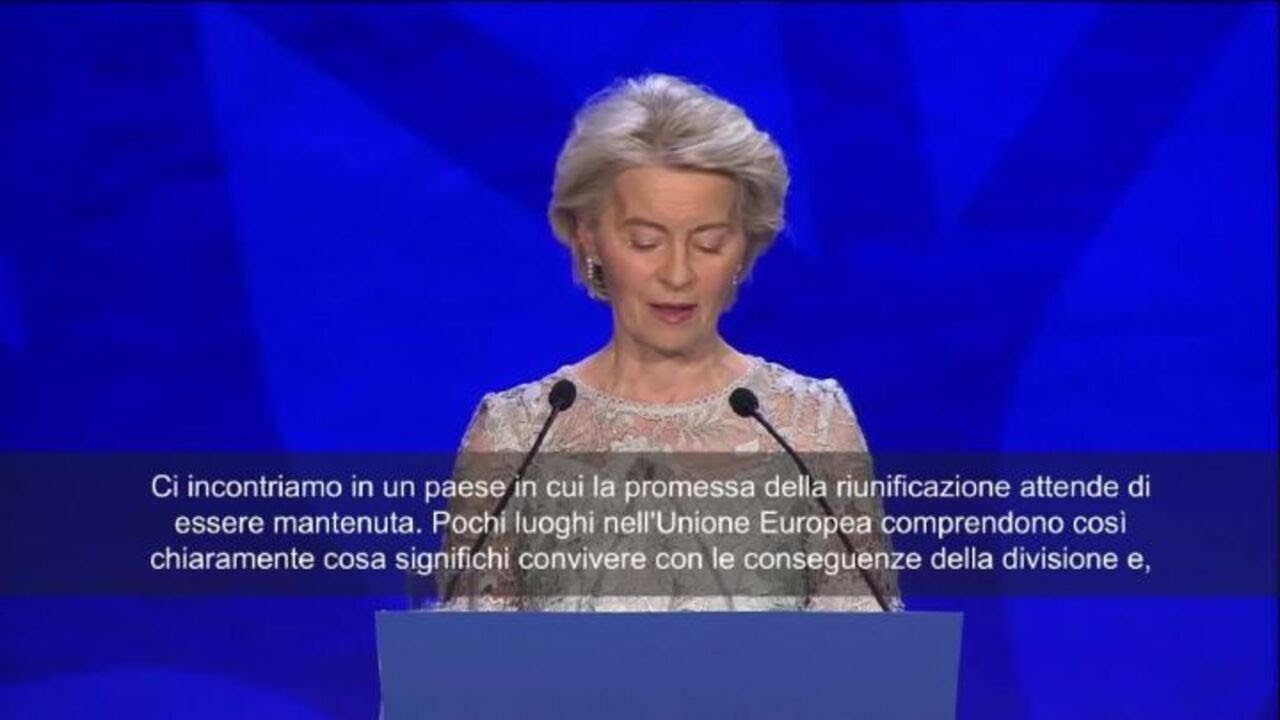 Von der Leyen a Cipro: La legge è meglio della forza, vale per l'Ue e la Groenlandia