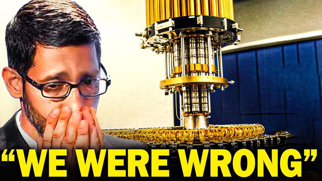 Google CEO Breaks In Tears: "Quantum Computer Just SHUT DOWN After It Revealed THIS!"