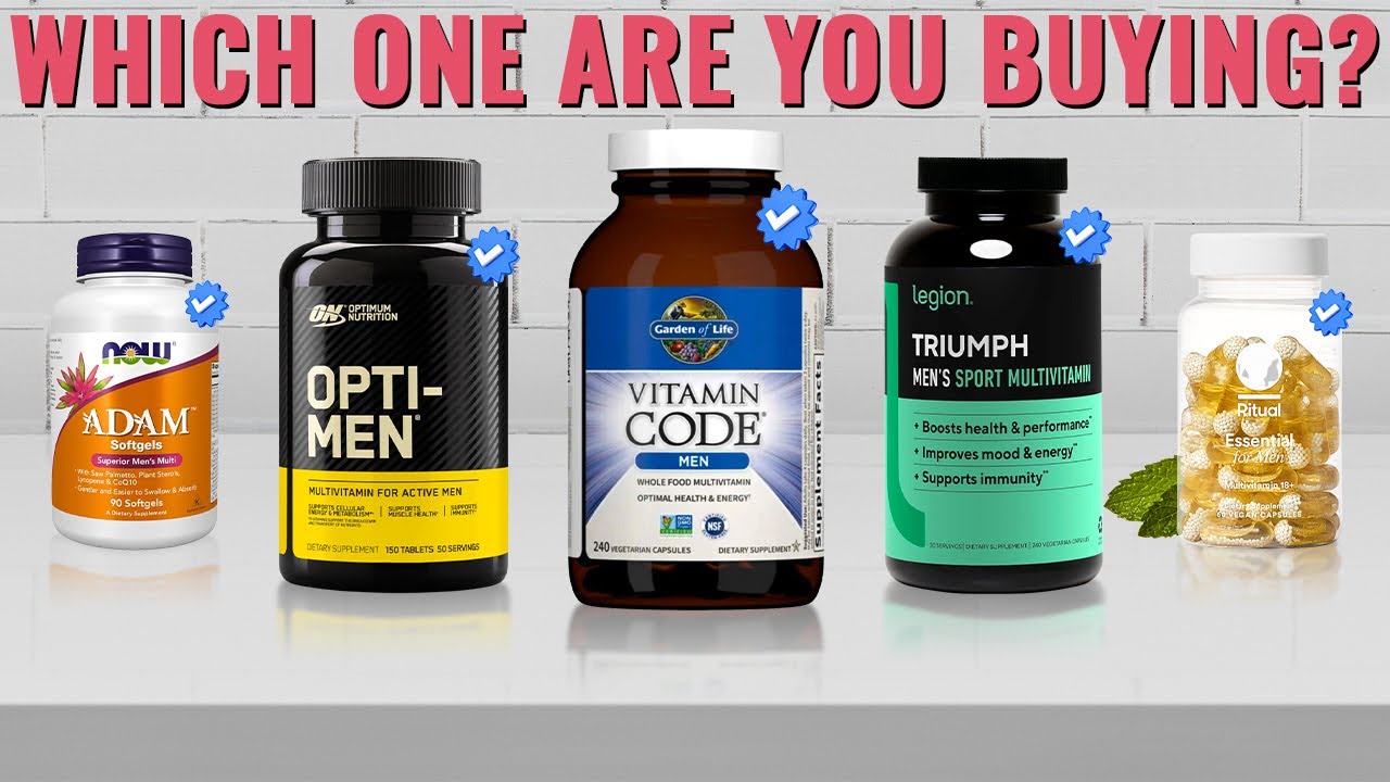 ✅ Top 5 Best Multivitamins for Men 2026