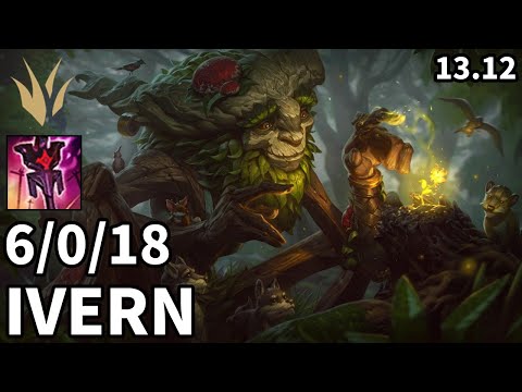 Ivern Jungle vs Kayn - EUW Master | Patch 13.12