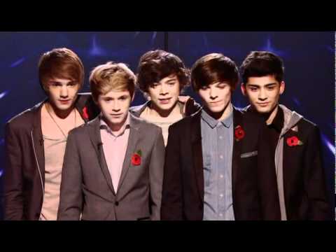 One Direction - Something About The Way You Look Tonight  on X Factor 13/11/10