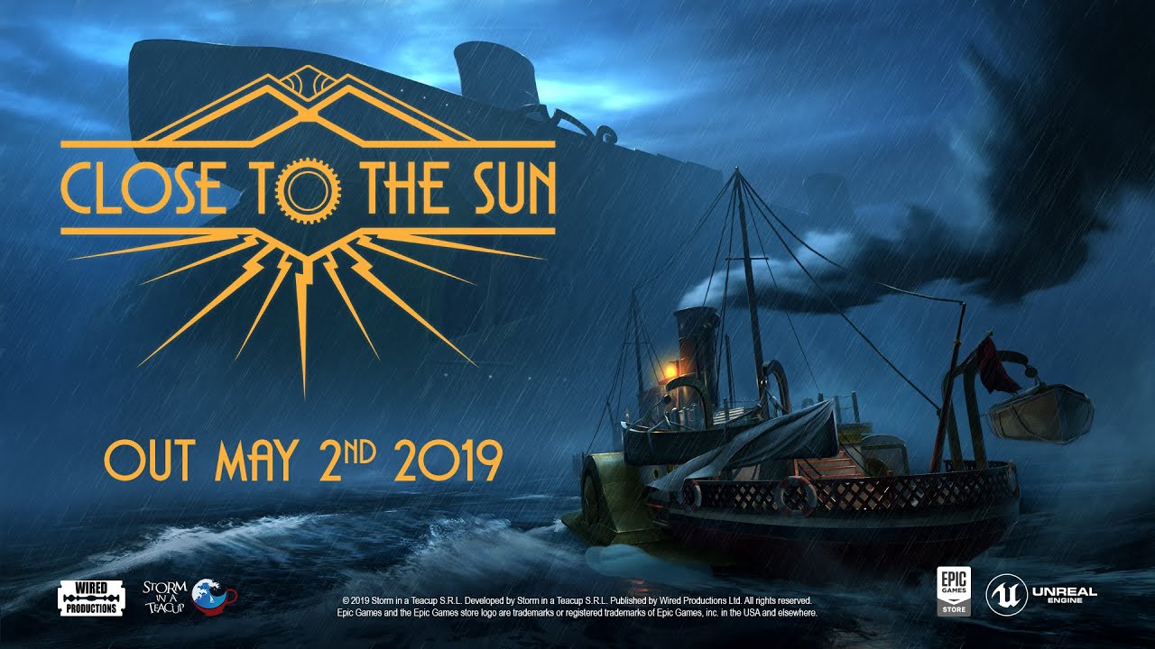 Close to the Sun | Out May 2nd Epic Games Trailer - YouTube