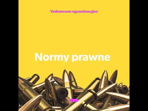 Normy prawne - Vademecum egzaminacyjne