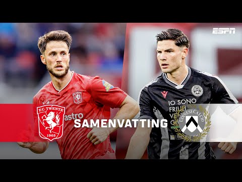 🎨🅰️ BEELDSCHONE ASSIST in laatste oefenduel van FC Twente ⚔️ | Samenvatting FC Twente - Udinese
