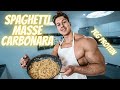 Richtig Muskeln aufbauen mit Spaghetti Carbonara!
