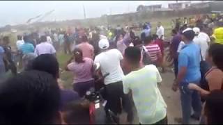 RECLAMAN OBRAS AL ACALDE DE JUJAN.